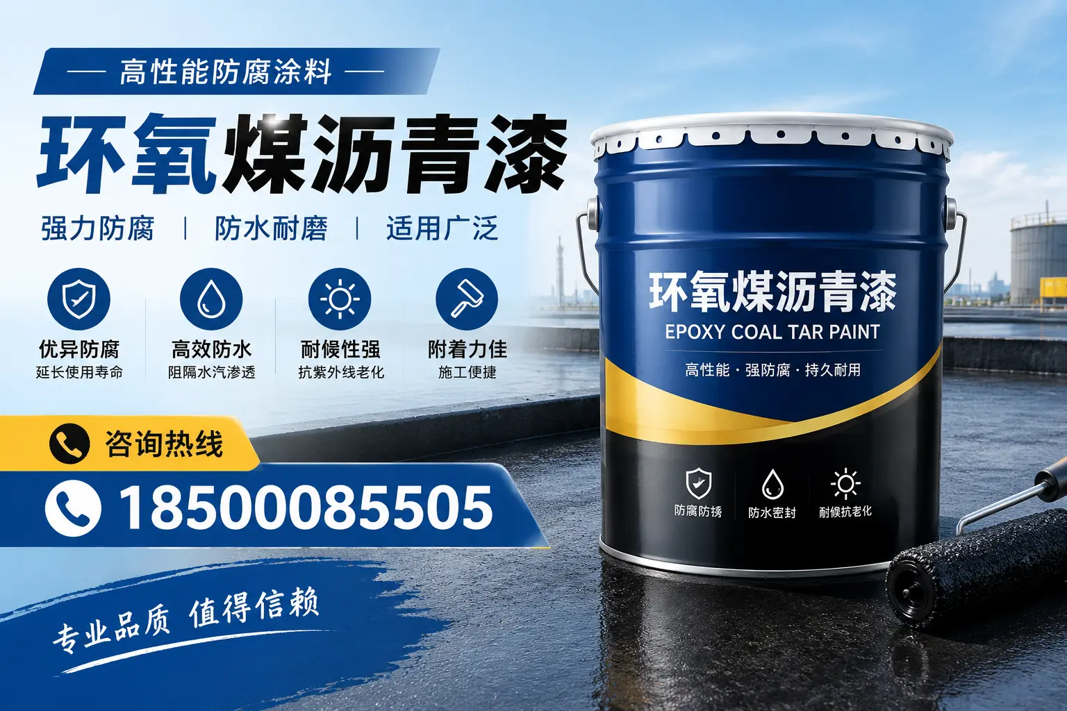 环氧煤沥青漆的主要成分与功能,濮阳用户深度了解